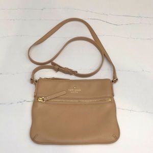 Kate Spade Crossbody Bag Tan 9 x 7